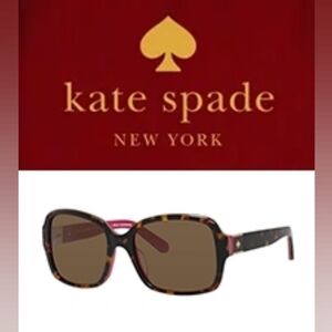Kate Spade ANNORA/P/S SOU HAVANA PINK 54/18/130 Women's Sunglasses polarized